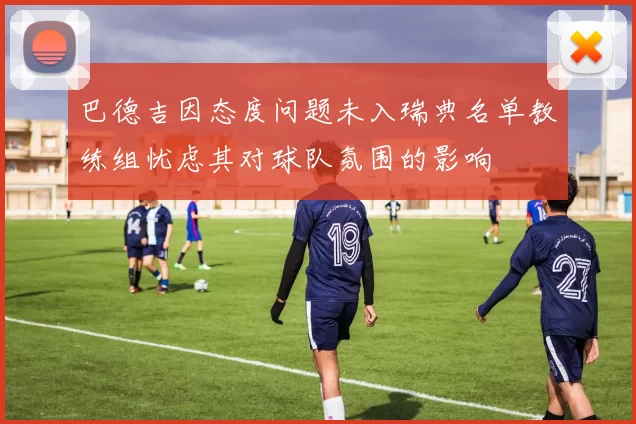 巴德吉因态度问题未入瑞典名单教练组忧虑其对球队氛围的影响