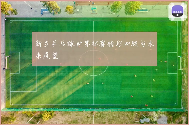 新乡乒乓球世界杯赛精彩回顾与未来展望